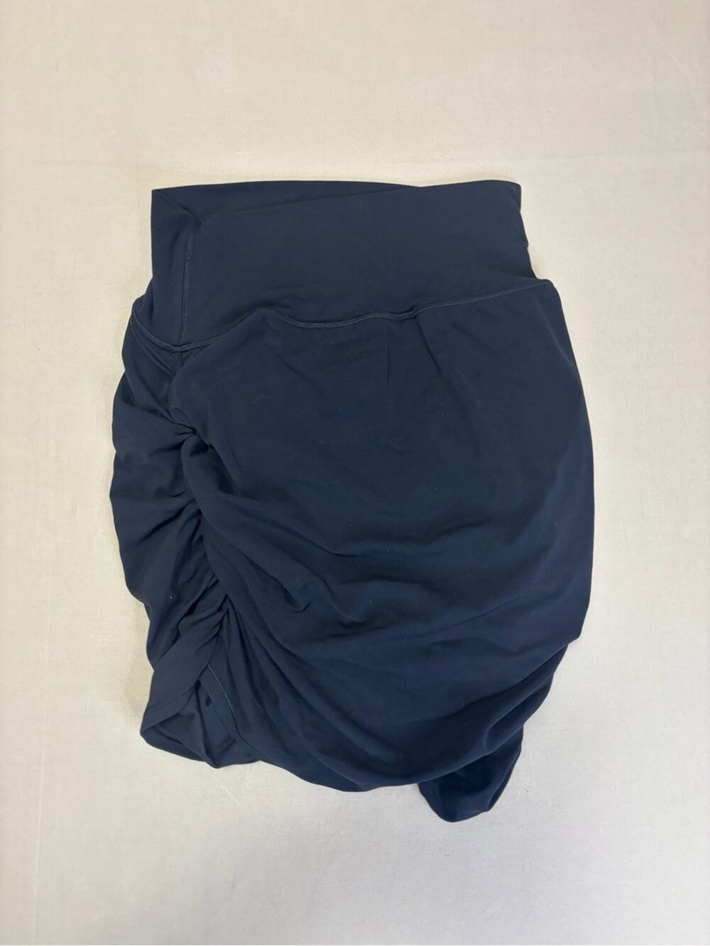 Athleta Black Transcend Activewear High Waisted Ruched Skort Women’s Size Small